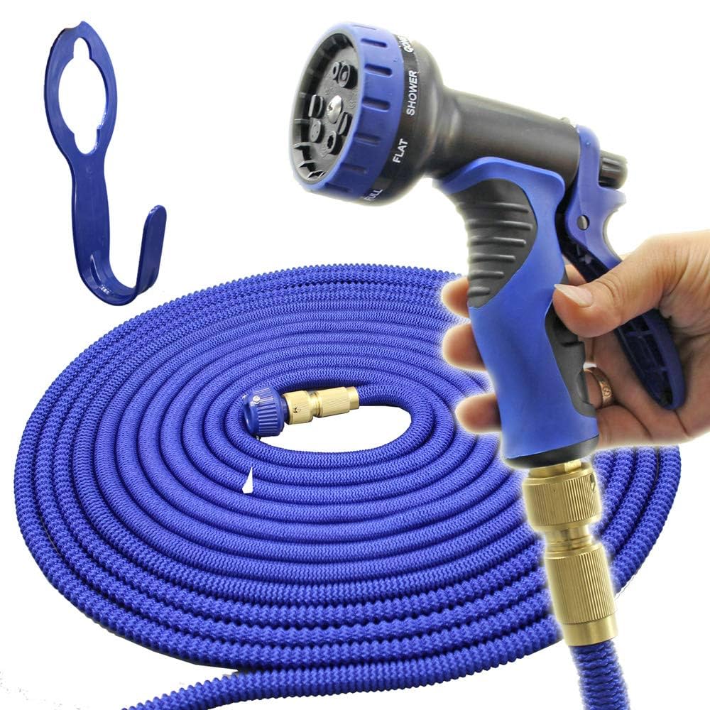 Amazon | 伸びるホース 魔法のホース 伸縮ホース 銅製金属 採用